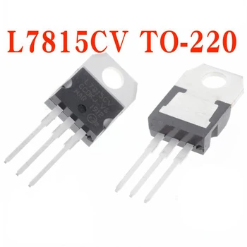 10PCS L7815CV L7815 TO220 7815 LM7815 A-220 novo e original IC Chipset