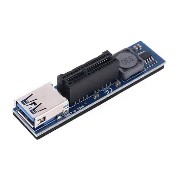 PCI-E Riser PCIE Mini PCI-E X1 Extensão Porta SATA Placa Cartão de Expansão B85B