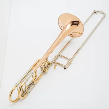 Alta Qualidade, Grande Concerto Instrumento Musical Trombone Kit Bronze Trombone