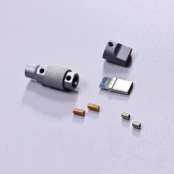 Kelowna-tipo C conector de metal do tipo C, shell personalizado cabo de dados cabo de dados USB plug