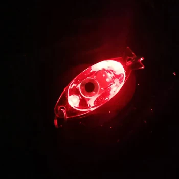 Mini Peixe Atração Lâmpada de Atrair Portátil LED Luminoso pesca Submarina Atrair a Luz Impermeável Leve Noite de Equipamento de Pesca