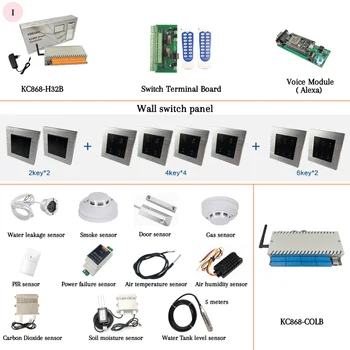 32 Canal Ethernet wi-Fi Relé Controlador de Casa DIY KC868-COLB ITFFF Lógica de Voz App Para WAN E LAN Sem Internet