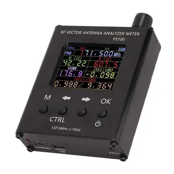RF Antena Analisador de 137.5 MHz A 2,7 GHz UV Impedância, Reatância SWR S11 Vetor de Antena Analisador de Medidor de RF Antena Analisador de