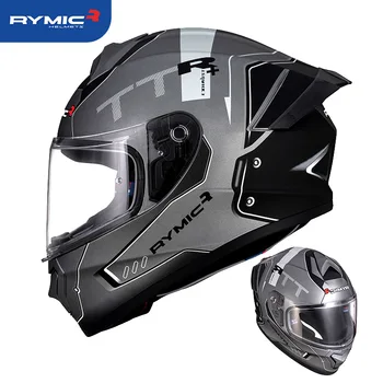 capacete de moto capacete de inverno feminino veículo elétrico macho motocicleta completa de capacetes certificação 3c quatro estações universal
