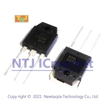 5 PCS 2SC3306 TO-247 C3306 de Silício NPN Transistor de Poder (10A,400V,100W)