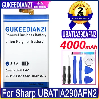 GUKEEDIANZI 4000mAh UBATIA290AFN2 Bateria Para o Sharp AQUOS R2C 803sh R2 Smartphone Compacto Batterij