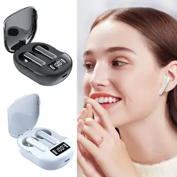 Mãos Livres Sensível Fone De Ouvido Forte Sinal Sem Fio Do Fone De Ouvido Smart Display Digital De Chamada