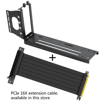 PCI-E Riser PC Placas Gráficas Verticalmente da base de dados de suporte Vertical GPU Suporte Titular com RTX3060 3070 3090 RX