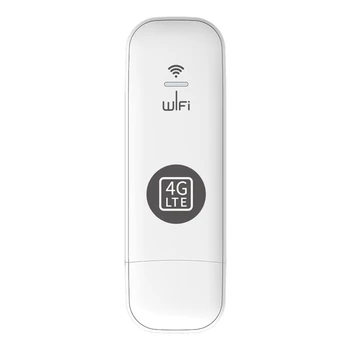 1 pc 4G Wifi USB Dongle Móvel 150Mbps Modem Vara Cartão Sim Roteador sem Fio USB 150Mbps Modem Stick Para Casa, Escritório, Branco