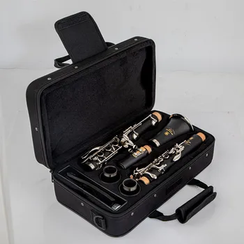 Feitos no Japão, 450 Clarineta 17 Chaves em Queda Sintonizar B /baquelite tubulação material do corpo do Clarinete Instrumento de Sopro