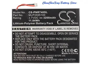 Cameron Sino Bateria 3200mAh MLP3595100 para Pandigital Novel Tablet Cor, R7T40WWHFI