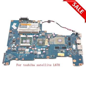 Nokotion NALAA LA-6042P Para Toshiba Satellite L670 K000103790 Laptop placa-Mãe HD5650M HM55 memória DDR3