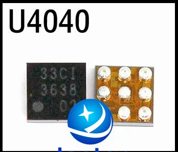 5pcs/monte de impressões digitais impulso IC U4040 LM3638A0 9pin para iphone 6s 6s-plus