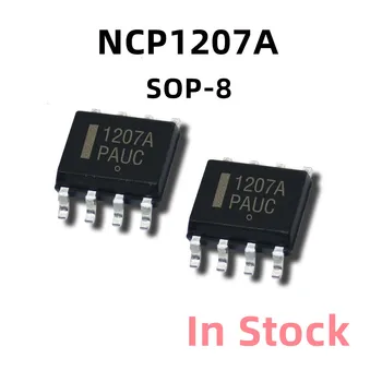 10PCS/LOT NCP1207A 1207A NCP1207ADR2G SOP-8 LCD de alimentação do chip Em Stock