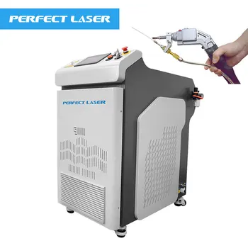 1000w e 2000w Portátil de Mão raycus de soldagem a laser, máquina de jóias de Ferro