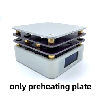 65W PD Protocolo de Prato Quente, pré-Aquecedor de Placa de Circuito Impresso de Solda da Placa de Aquecimento de Retrabalho, Estação de pré-aquecimento Plataforma Ferramenta de Reparo