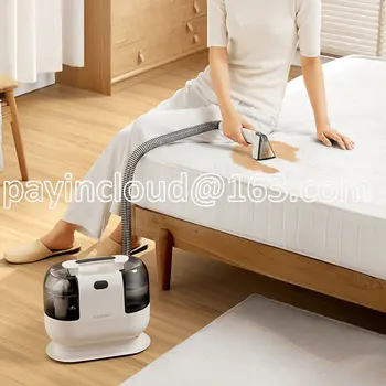 Integrado Aspirador de pó para Colchão Cortina de Tecido de Sofá Portátil Carpet Cleaner Máquina de Limpeza de Carpetes Máquina de Spray de Sucção