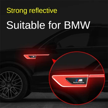 Adequado para BMW reflexivo carro do lado adesivos decorativos adesivos adesivos de carros modificados 1 3 5 série 7 série X1X3X5M5