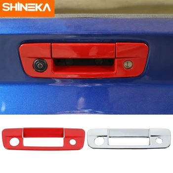 SHINEKA Exterior Adesivos Para Dodge RAM 1500 Carro Alça Traseira Decoração de cobre Acessórios Para Dodge RAM 1500 2010-2017