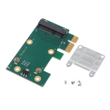Sem fio Cartão PCIE Mini PCIE PCI-E Riser Card Adaptador de wi-Fi do Modelo SQWF-M1