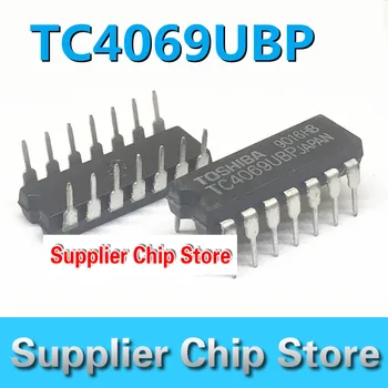 5PCS TC4069 TC4069UBP novas originais genuínas DIP14 gate/inversor IC importada do lugar