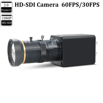 CCTV Industrial de vídeo ao Vivo 3G-SDI 2.0 MP 1080P 1080i 60fps/50fps Lente de 5-50mm Caixa de Segurança SDI Câmera