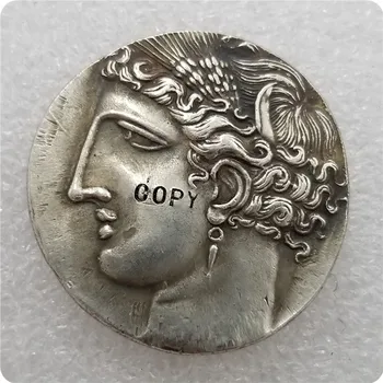 Digite:#17 GREGO ANTIGO 10 dracma MOEDA CÓPIA moedas comemorativas-réplicas de moedas medalha de moedas colecionáveis