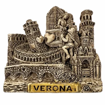 Itália Ímãs de Geladeira Verona de Romeu e Julieta de Viagem Memorial Magnético Frigorífico Adesivos Dom Decoração do Quarto Collectio