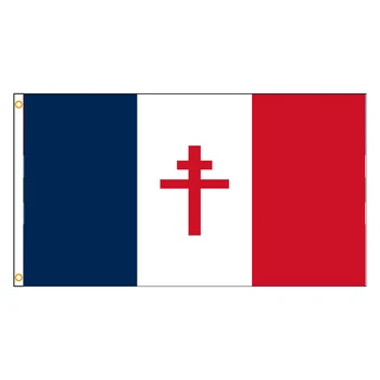 FLAGLAND 90x150cm libertar a França, a Liahona Bandeira Nacional