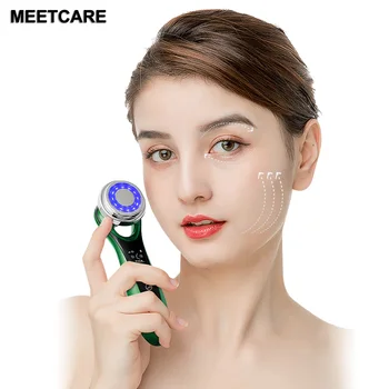 EMS Mesoterapia para Rejuvenescimento de Pele e Massagem facial Eletroporação Levantamento Removedor do Enrugamento do Anti-Envelhecimento Ultra-sônico Máquina de Beleza