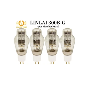 LINLAI Tubo de Vácuo 300B-G Substitui 300B WE300B 300BN E-300B 300B-TII para hi-fi Áudio Válvula de Tubo Eletrônico AMP do Amplificador do Kit DIY