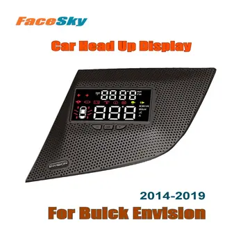 FaceSky Carro Head Up Display Para Buick Imaginar 2014-2019 Auto HUD Acessórios Vista de Frente a Cabeça-até LCD pára-brisa do Projetor