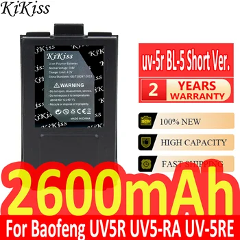 KiKiss a Bateria Poderosa, uv-5r BL-5 Para Baofeng UV5R UV5-RA UV-5RE