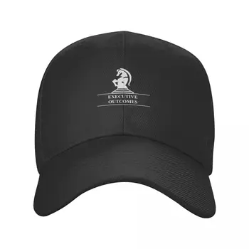 Executivo de resultados (branco logotipo) clássica camiseta Boné Boné chapéu de balde chapéu chapéus de sol para mulheres, Homens