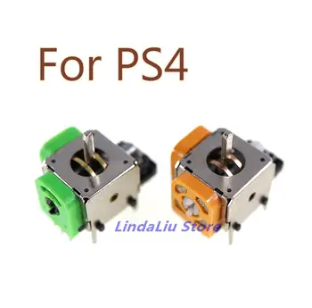1pc Verde Laranja Direita/Esquerda Joystick 3D Stick Analógico do Sensor para Playstation 4 Pro PS4 Slim Controlador Parte de Reparo