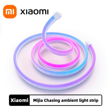 Xiaomi Mijia Perseguindo Ambiente Faixa de Luz Inteligente de Ligação Pontuação Total Atmosfera RGB Jogos Efeito de Luz Com Mijia APP