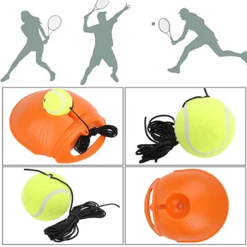 PRODÍGIO de TÊNIS de dispositivo base conveniente bola de tênis prática com o treinador para coincidir com a bola de tênis. boxe bola de TÊNIS TREINADOR