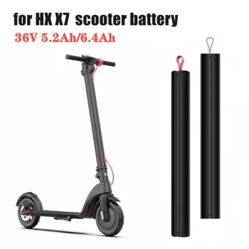 36 5.2 Ah/6.4 Ah/10AH/12.8 AHscooter 10Ah bateria destacável adequado para HX X7 X8 scooter elétrica dobrável