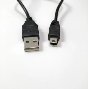 Preto 1M Cabo Mini-USB Fonte de Alimentação de Fio do Carregador Para Sony PS3 Gamepad da Consola de Cabo de Carregamento