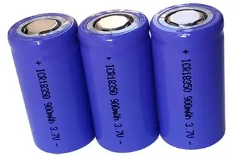 Frete grátis 3pcs/monte 3,7 V 18350 900mAh bateria de lítio recarregável do li-íon da bateria