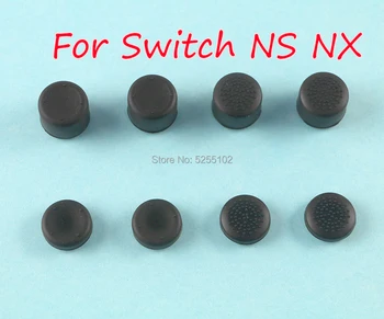 8pcs Para Nintend Mudar NS Lite Mini JoyCon Analógico Thumb Stick Apertos de Caps para Nintendo interruptor Lite Alegria Con Tampa do Controlador