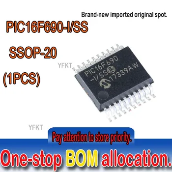 Novo e original lugar patch PIC16F690 - as e/SS SSOP - 20/8 pouco chip micro controlador 8-Bit CMOS Microcontroladores