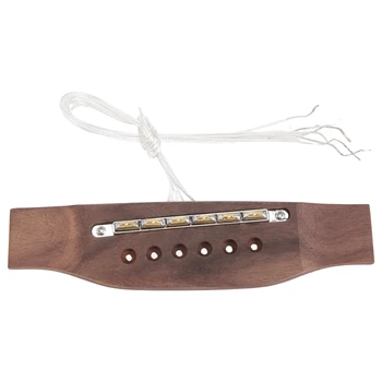 Violão Ponte Piezo Pickup Com A Granulação De Uma Guitarra Elétrica Para Guitarra Acústica Acessórios Para Instrumentos
