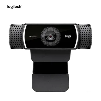 Logitech C922 HD Pro Fluxo de Webcam Com Micphone HD 1080P com Foco Automático através de DHL/FedEx/UPS/TNT